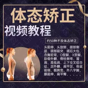 体态矫正运动评估视频教学课程健身身材管理纠正锻炼恢复教程-淘宝虚拟中转仓