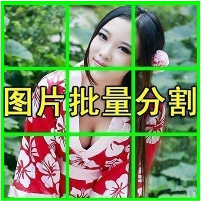 图片批量切割软件 图片批量分割工具 批量切图器 图片批量裁剪-淘宝虚拟中转仓