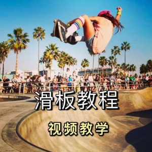 长板滑板双翘滑板教学视频教程初学者新手零基础入门自学花样刷街-淘宝虚拟中转仓