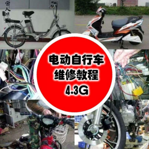 学电动车维修技术电动自行车维修技术电瓶修复技巧视频教程教学-淘宝虚拟中转仓