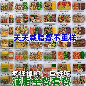 减肥食谱电子版课程 减脂餐一日三餐指导科学健康瘦身配餐计划-淘宝虚拟中转仓